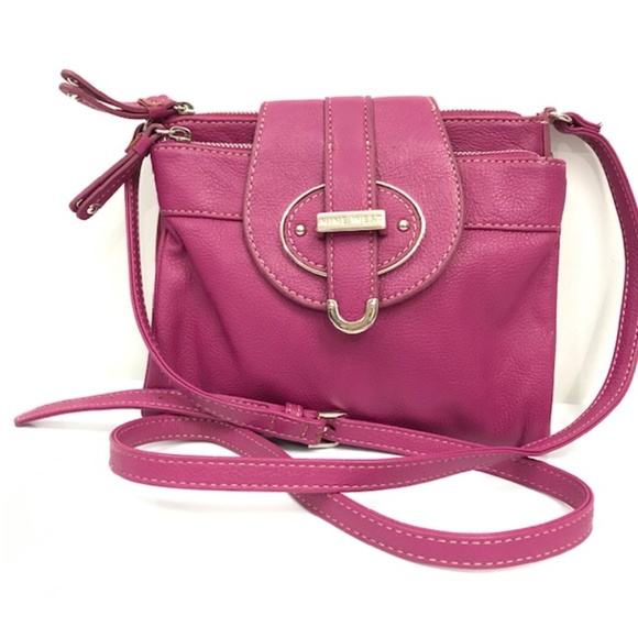 Nine West Handbags - Nine West Hot Pink Crossbody Handbag